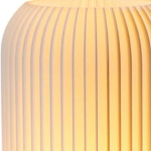Load image into Gallery viewer, Ribbed USB Lantern With Novelty Shade - Beige