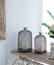 Load image into Gallery viewer, Ophira Sparrow Candle Holders (Set of 2) - Antique Gray