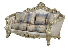 Load image into Gallery viewer, Floral Loveseat Pillows - Gold / Toss