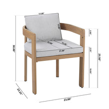 Load image into Gallery viewer, Elko Janiyah - Outdoor Patio Dining Set Dining Chairs And Dining Table