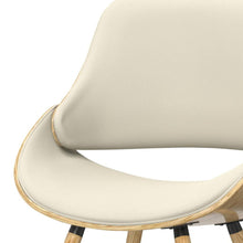 Load image into Gallery viewer, Solid Wood Dining Parsons Chair - Natural / Brown