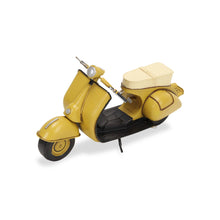 Load image into Gallery viewer, Hand Painted 1959 Scooter Model Motorcycle - Yellow / Black