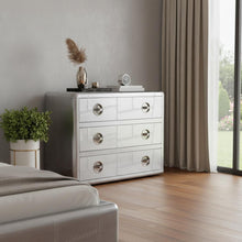 Load image into Gallery viewer, Three Drawer Dresser - Silver
