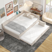 Load image into Gallery viewer, Platform Bed With USB Ports
