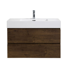 Load image into Gallery viewer, Alice - Bathroom Vanity Wall Mounted With Sink, Large Storage Floating Bathroom Vanity For Modern Bathroom, One-Piece Sink Basin Without Drain And Faucet