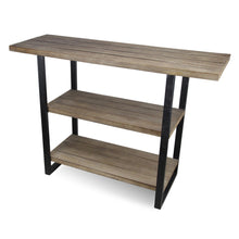 Load image into Gallery viewer, Console Table With Two Shelves - Brown