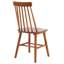 Load image into Gallery viewer, Solid Wood Windsor Back Dining Side Chairs (Set of 2) - Walnut
