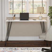 Load image into Gallery viewer, Writing Desk With Hairpin Legs For Study Or Work - White Oak