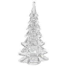 Load image into Gallery viewer, Mouth Blown Christmas Tree Sculpture (376081) - Clear