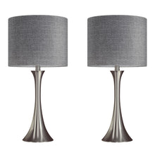 Load image into Gallery viewer, Lenuxe - Contemporary Semi Gloss Table Lamp (Set of 2)