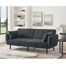 Load image into Gallery viewer, Futon Sofa Bed With Tall Legs