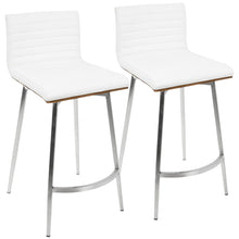 Load image into Gallery viewer, Mason - Contemporary Swivel Counter Stool (Set of 2)