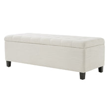Load image into Gallery viewer, Upholstered Storage Ottoman Bench
