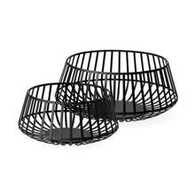 Load image into Gallery viewer, Decorative Bowl (Set of 2) (392178) - Black