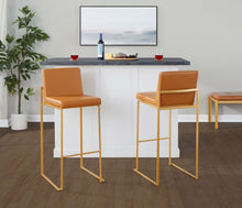 Load image into Gallery viewer, Fuji - Contemporary Design High Back Barstool