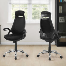 Load image into Gallery viewer, Office Chair, Adjustable Height, Swivel, Ergonomic, Armrests, Contemporary & Modern
