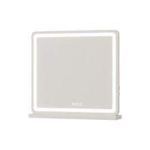 Load image into Gallery viewer, 22" Lighted Freestanding Frameless Makeup Shaving Tabletop Mirror - Clear