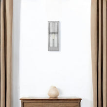 Load image into Gallery viewer, Contemporary Glass Wall Light - Brushed Silver