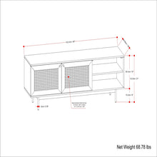 Load image into Gallery viewer, Reeves - TV Media Stand - Natural