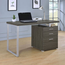 Load image into Gallery viewer, 3 Drawer Reversible Office Desk