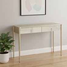 Load image into Gallery viewer, 48" Mirrored Glass Console Table - Champagne