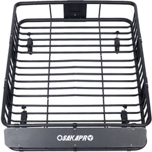 Load image into Gallery viewer, Motoring Rooftop Cargo Carrier Basket Steel, Universal Fit Roof Rack