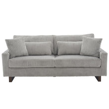 Load image into Gallery viewer, Modern Loveseat Sofa With 4 Pillows