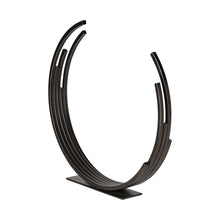 Load image into Gallery viewer, Modern Abstract Tabletop Sculpture (392518) - Black