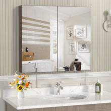 Load image into Gallery viewer, Medicine Cabinet, Wall Mounted Bathroom Mirror With Storage