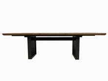 Load image into Gallery viewer, Double Pedestal Table Latte - Light Brown