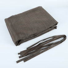 Load image into Gallery viewer, 13' X 7.7' Outdoor Pergola Sun Shade Cover Cloth Patio Canopy Hdpe Permeable With Grommets - Brown
