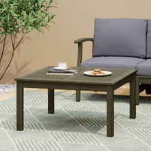 Load image into Gallery viewer, Perla - Rustic Square Coffee Table With Block Legs