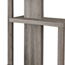 Load image into Gallery viewer, Free Form Floor Shelf Console Table With Storage - Taupe