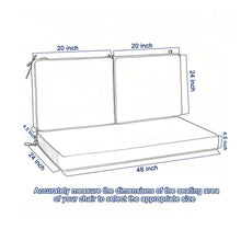 Load image into Gallery viewer, Deep Seat Waterproof Replacement Patio Chair Cushions For Patio Furniture
