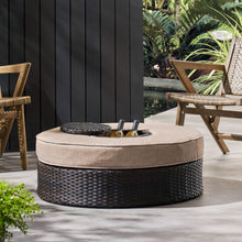 Load image into Gallery viewer, Madras - Ottoman With Ice Bucket