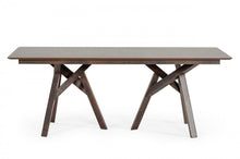 Load image into Gallery viewer, Solid Wood Double Pedestal Base Dining Table (486037) - Brown