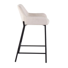 Load image into Gallery viewer, Daniella - Industrial Fixed Height Counter Stool (Set of 2)