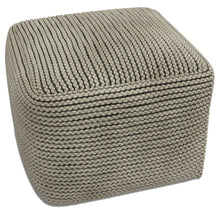 Load image into Gallery viewer, Eastmont - Outdoor / Indoor Pouf - Cream