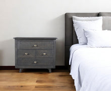 Load image into Gallery viewer, Four Drawer Nightstand - Gray