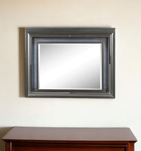 Load image into Gallery viewer, 39" Lighted Framed Mounted Dresser Mirror - Gunmetal
