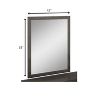 Load image into Gallery viewer, 43" Refined High Gloss Mirror - Gray