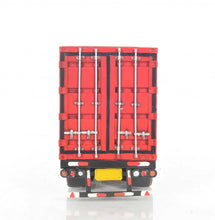 Load image into Gallery viewer, Hand Painted Model Car Tabletop Sculpture - Blue / Red