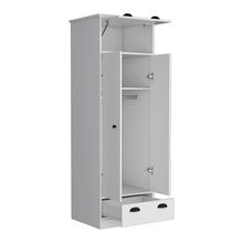 Load image into Gallery viewer, Wood Corner Accent Chest (732192) - White