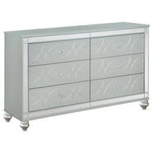 Load image into Gallery viewer, Arabesque - 6 Drawer Dresser - Silver