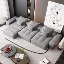 Load image into Gallery viewer, Modern Oversized Diy Combination Modular Sectional Sofa With Pillows