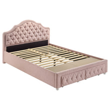 Load image into Gallery viewer, Robinette - Full Bed Upholstered Storage - Pink