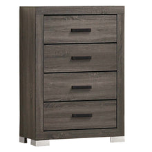 Load image into Gallery viewer, 1 Piece Chest Bar Handle Bedroom Furniture With Texture And Clean Lines - Gray