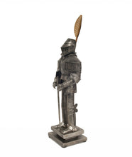 Load image into Gallery viewer, Medieval Armor Suit Tin Antique Decor - Silver
