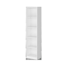 Load image into Gallery viewer, Five Tier Bookcase (546192) - White