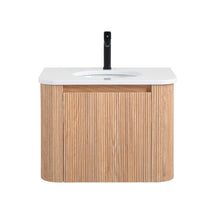 Load image into Gallery viewer, Wall Mounted Bathroom Vanity With Sink